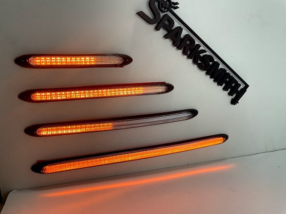 Universal BrakeBar - Animated Startup Red LED Running Light and Sequential Switchback Functions