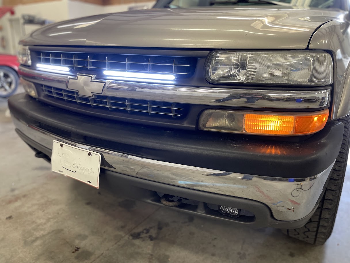 1988-2002 Classic Body GMC & Chevy Truck DRL Grille Bars