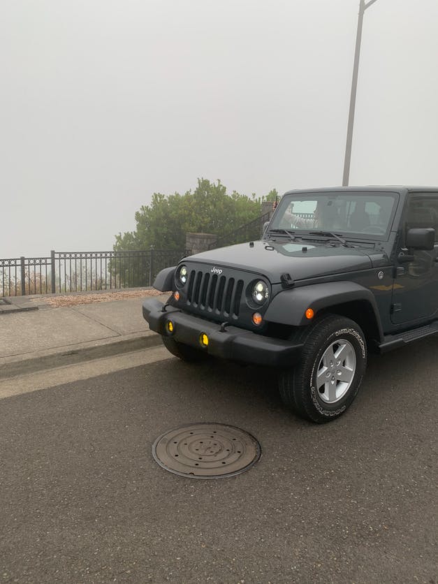 SS3 LED Fog Light Kit for 2007-2018 Jeep JK Wrangler