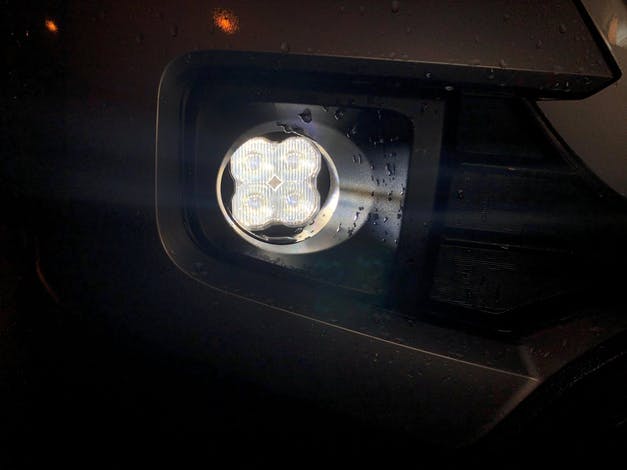 toyota tacoma fog light led pod replacement Diode Dynamics SS3 LED Pod Max Type B Kit (Yellow SAE Fog)