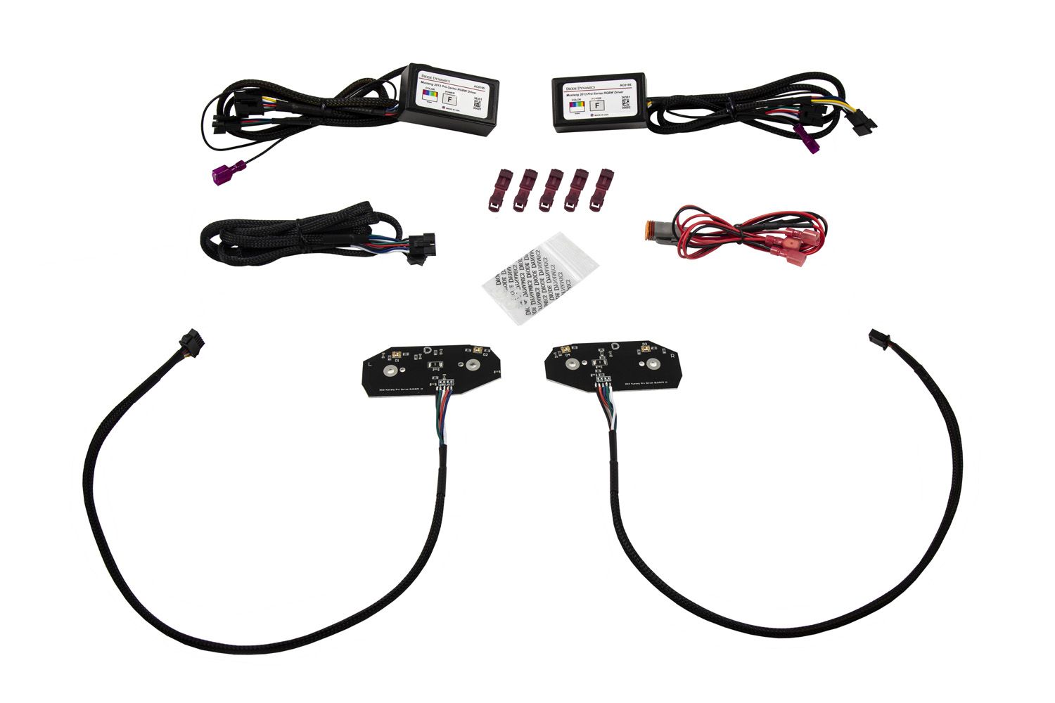 2013-2014 Ford Mustang Multicolor DRL LED Boards
