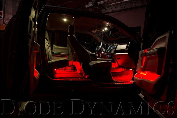 DIODE DYNAMICS: Single-Color Footwell LED Kit