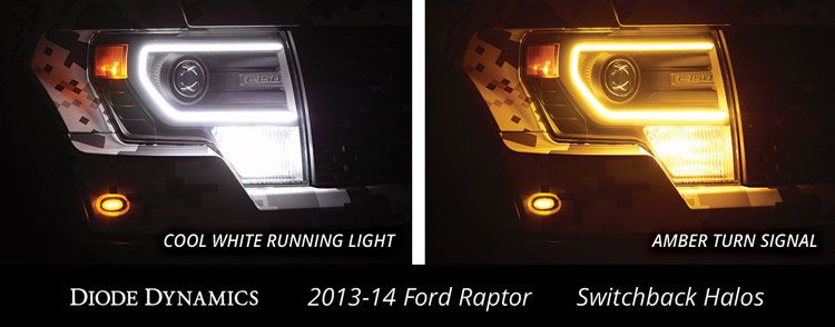 2013 - 2014 Ford F150 Raptor Halo Kit